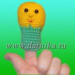 Вязаные игрушки. Колобок Колобок. М.К. 15р. (0,5$)