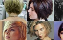 Techniques and types of bob haircuts