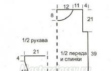 Вязанная одежда для будущих мам Майка для беременных крючком схема с описанием