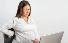 Pregnancy and working at the computer: looking for a compromise