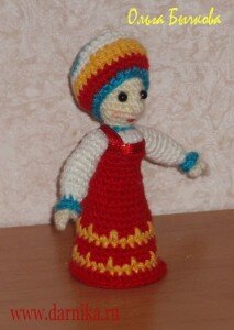 Ярославна в сарафане