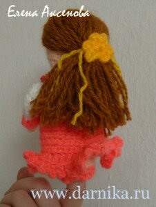 кукла сзади