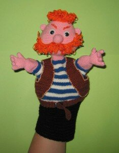 Кукла - перчатка Бармалей