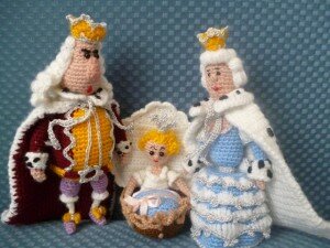 Королевская семья (сказка "Щелкунчик"). Автор Елена Алешина.