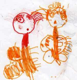 Катины пальчиковые бабочки